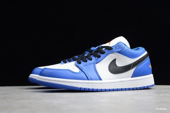Rep AIR 553558-401 ROYAL HYPER ORANGE PEEL 1 JORDAN LOW 553558-401 0501